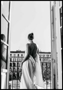 Plakat lady in window De Art s.c.