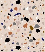 Próbka tapety beige terrazzo De Art s.c.