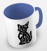 Kubek crazy cat lady 01 De Art s.c.