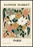 Plakat flower market Paris De Art s.c.