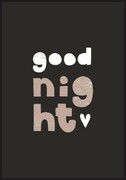 Plakat good night De Art s.c.