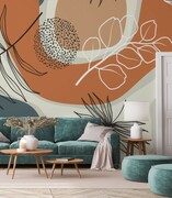 Fototapeta boho liście tropikalne De Art s.c.