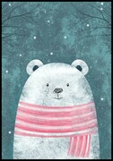 Plakat miś polarny De Art s.c.