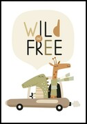 Plakat wild and free De Art s.c.