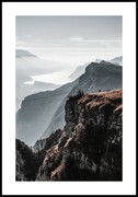 Plakat Monte Casale widok na jezioro De Art s.c.