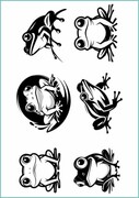 Tatuaże tymczasowe żaby De Art s.c.
