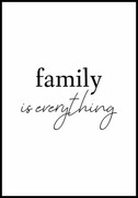 Plakat family is everything De Art s.c.