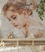 Fototapeta portret małej dziewczynki De Art s.c.