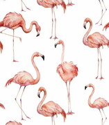 Próbka tapety pink flamingo Fotobloki & decor