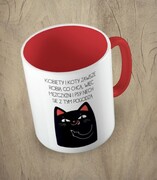 Kubek kobiety i koty De Art s.c.