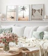 Zestaw plakatów na plaży De Art s.c.