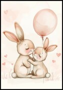 Plakat słodkie króliczki De Art s.c.