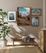 Zestaw plakatów błękit natury De Art s.c.