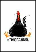 Plakat kokoszanel De Art s.c.