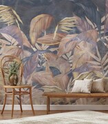 Fototapeta malowane tropikalne liście De Art s.c.