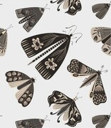 Próbka tapety wzorzyste ćmy De Art s.c.