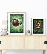 Zestaw plakatów wiszące leniwce Fotobloki & decor