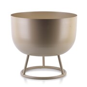 Osłonka metalowa SWEN kielich Ø 26,5x16/24,5cm beżowa MONDEX