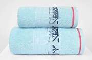 Ręcznik KRITI 70x130 aqua niebieski GRENO