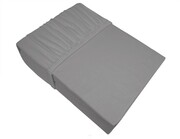 Prześcieradło z gumką Jersey Frotex 160x200 stalowe GRENO