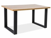 Ława UMBERTO B 110x60 dąb lite drewno SIGNAL