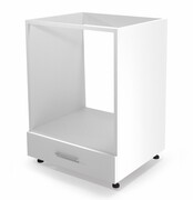 Szafka pod piekarnik 60 VENTO DP-60/82 biały połysk HALMAR