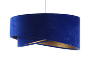 Lampa wisząca GEMSTONE niebieska/złota BPS KONCEPT