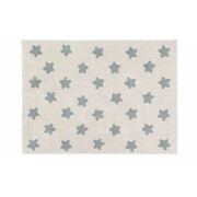 Dywan dziecięcy STARS NATURAL VINTAGE BLUE 120x160 beżowy LORENA CANALS