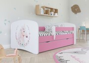 Łóżko dziecięce BABY DREAMS konik 140x70 KOCOT KIDS
