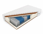 Materac kieszeniowy TYCHE 90x180 z kokosem FRANKHAUER