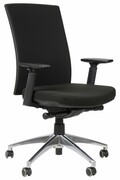 Fotel biurowy KB-8922B-S/ALU czarny STEMA