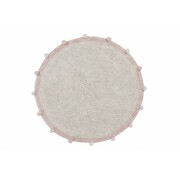 Dywan dziecięcy BUBBLY VINTAGE NUDE 120x120 beżowy LORENA CANALS