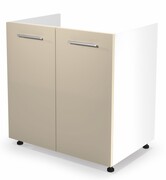 Szafka pod zlew 80 VENTO DK-80/82 beżowy połysk HALMAR