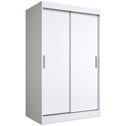 Szafa przesuwna MODUO COMFORT 120 biała mat gładka MKPOL