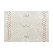 Dywan ATLAS NATURAL VINTAGE NUDE L 170x240 różowy LORENA CANALS