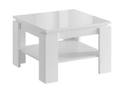 Stolik kawowy MIA 65x65 biały połysk FURNIVAL