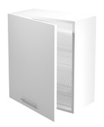 Szafka kuchenna wisząca z ociekaczem 60 VENTO GC-60/72 biały połysk HALMAR