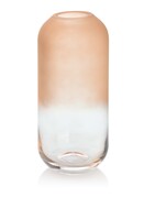 Wazon szklany SERENITE ⌀12x28 cm łososiowy MONDEX