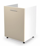 Szafka pod zlew 60 VENTO DK-60/82 beżowy połysk HALMAR