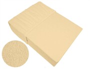 Prześcieradło z gumką frotte Bielbaw 220x200 cappuccino GRENO