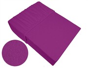 Prześcieradło z gumką frotte Frotex 100x200 fuksja GRENO