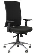 Fotel biurowy KB-8922B/ALU czarny STEMA