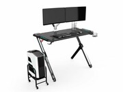 Biurko STAR czarne gamingowe ULTRADESK