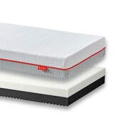 Materac GEMINI 90x200 piankowy JANPOL