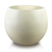 Doniczka z włókna szklanego NEVA BEIGE okrągła Ø 77x64cm beżowa MONDEX