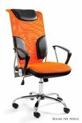 Fotel biurowy THUNDER pomarańczowy UNIQUE