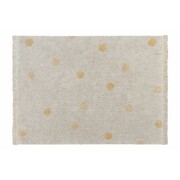 Dywan dziecięcy HIPPY DOTS NATURAL HONEY 120x160 beżowy LORENA CANALS