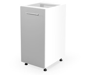 Szafka kuchenna stojąca 40 VENTO D-40/82 jasnoszary połysk HALMAR