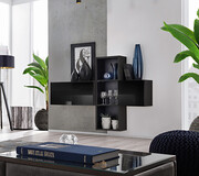 Komoda BLOX SB I czarna ASM Meble