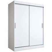 Szafa przesuwna MODUO COMFORT 150 biała mat gładka MKPOL